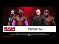 WWE 2K19 Kofi Kingston,Seth Rollins VS Baron Corbin,Bobby Lashley Tornado Tag Elimination Match