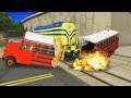 Beamng.drive - Train Accidents #28
