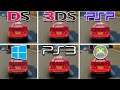 Cars 2 (2011) NDS vs 3DS vs PSP vs PC vs PS3 vs XBOX 360 (Which One is Better?)
