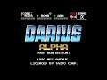 Darius Alpha. [PC Engine]. 1LC. No Death. 60Fps.
