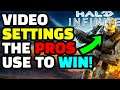 Halo Infinite - The BEST Video Settings To See Enemies!