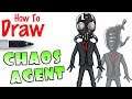 How to Draw Chaos Agent | Fortnite