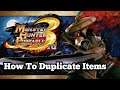 How To Duplicate Items On Monster Hunter Portable 3rd(MHP3rd) I Online Or Local Multiplayer