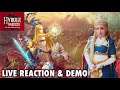 LIVE REACTION & 1st Gameplay Demo // LETS PLAY Zelda - Hyrule Warriors "Zeit der Verheerung"