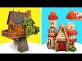 MAGIC DIY HOUSES || Building A Fairy House And A Tree House