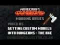 Minecraft Dungeons - Making and Importing Custom Weapons Into the Game - Modding Series Video #5