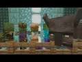 Minecraft | Zombie, 3 Zombie Villagers & Ravager vs Iron Golem