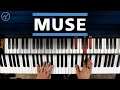 New Born MUSE Piano Tutorial | Notas Musicales Christianvib