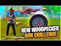 NEW WOODPECKER GUN CHALLENGE || FREE FIRE || DESI GAMERS