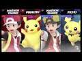 Super Smash Bros Ultimate Amiibo Fights  – Request #18232 Red & Pikachu vs Ethan & Pichu