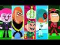 Teen Titans Go Figure Hive Five Jinx, Mammoth, Gizmo, See-More, Billy Numerous (CN Games)