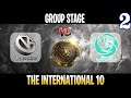 VG vs Beastcoast Game 2 | Bo2 | Group Stage The International 10 2021 TI10 | DOTA 2 LIVE