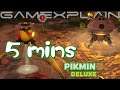5 Minutes of Pikmin 3 Deluxe Gameplay (Opening, New Title Screen, & More!)