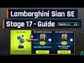 Asphalt 9 | Lamborghini Sian Special Event | Stage 17 - Touchdrive Guide