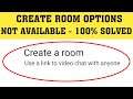 Facebook Messenger Create Rooms Option Not Available Problem || Messenger Create a Room Not Showing