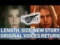FFVII Remake NEWS | Game Length, Size And New Story! PART 2 Development, Release And PS5 Details