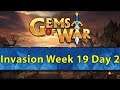 ⚔️ Gems of War Invasions | Week 19 Day 2 | Version 4.3.5 Part 2 and Last Delve Before New Delve ⚔️
