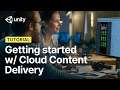 Get started with Cloud Content Delivery | Unity