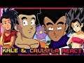 Kale and Caulifla React to If Goku and Vegeta were BLACK part 5!