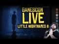LITTLE NIGHTMARES 2 GAMESCOM LIVE GAMEPLAY REACTION!