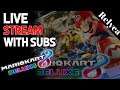 Mario Kart 8 Deluxe Live Stream with Subs. Come Chill with Us