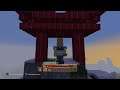 Minecraft Fighting on top of mountain against Illagers!