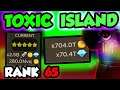 *NEW* TOXIC ISLAND & MAX RANK 65!! 700T+ Multi | - Roblox Blade Throwing Simulator