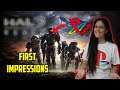 PLAYSTATION FANGIRL PLAYS HALO REACH! - FIRST IMPRESSIONS!