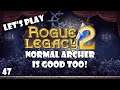Rogue Legacy 2: Cheesing the game with the Archer with range and mobility! | 47