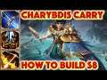 SMITE HOW TO BUILD CHARYBDIS - Charybdis Carry Build Season 8 Conquest + How To  +  Carry Gameplay