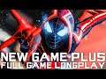 SPIDER-MAN MILES MORALES NG+ Longplay - FULL GAME (PS5) New Game Plus Trophies All Bosses & Ending