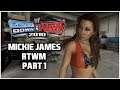 WWE Smackdown Vs Raw 2010 PS3 - Mickie James Road To Wrestlemania - Part 1