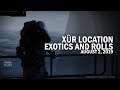 Xur Location, Exotics & Armor Rolls 8-2-19 / August 2, 2019 [Destiny 2]