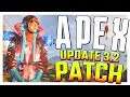 Apex Legends Update 3.2 Patch Notes! Knockdown Shield Buff + Wattson Changed + Lifeline Heirloom