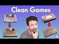 How to clean video games - NES SNES