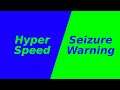 Hyper Speed Flashing Color Changing - Green Blue Screen [1 Hour SEIZURE WARNING]
