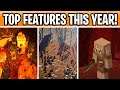 Minecraft TOP 3 Features This Year! 1.16 Nether Biomes, New Mountains & Piglins!