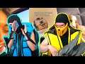 Scorpion & Sub-Zero REACT - Try not to Laugh Tiktok Challenge #2 [With Punishment] | MK11 PARODY!