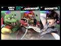 Super Smash Bros Ultimate Amiibo Fights   Request #3899 K rool vs Ganondorf vs Bayonetta