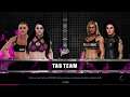 WWE 2K20 Paige,Ronda Rousey VS Carmella,Tamina Elimination Tag Match