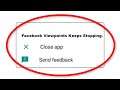 Fix Facebook Viewpoints Apps Keeps Stopping Error Android - Fix Facebook Viewpoints App Not Open