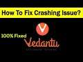 Fix "Vedantu" App Keeps Crashing Problem Android & Ios - Vedantu App Crash Issue