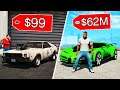 GTA 5 - $99 SPORTS CAR vs $62,000,000 SPORTS CAR!