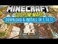 How To Download & Install Custom Maps in Minecraft 1.14.1