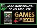 JOGO GRÁTIS INDISPONÍVEL NOS GAMES WITH GOLD BRASIL - Como Resolver no XBOX | Hard Corps: Uprising