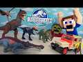 Jurassic World T-REX ATTACK! Imaginext Dinosaur Movie Car Playset Toys