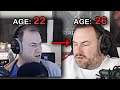 Old Sips travels to the future to see how his body is holding up