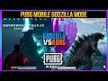 Pubg Mobile Godzilla Mode | Godzilla Mode Features | Godzilla Vs Kong Mode Gameplay | V1.4 Update