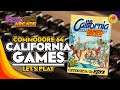 C64 California Games LET'S PLAY / VIEWER POLL - Fossil Arcade
