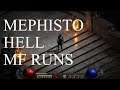 Diablo II Resurrected: Mephisto Hell MF Positioning for "frame perfect" safety spot.